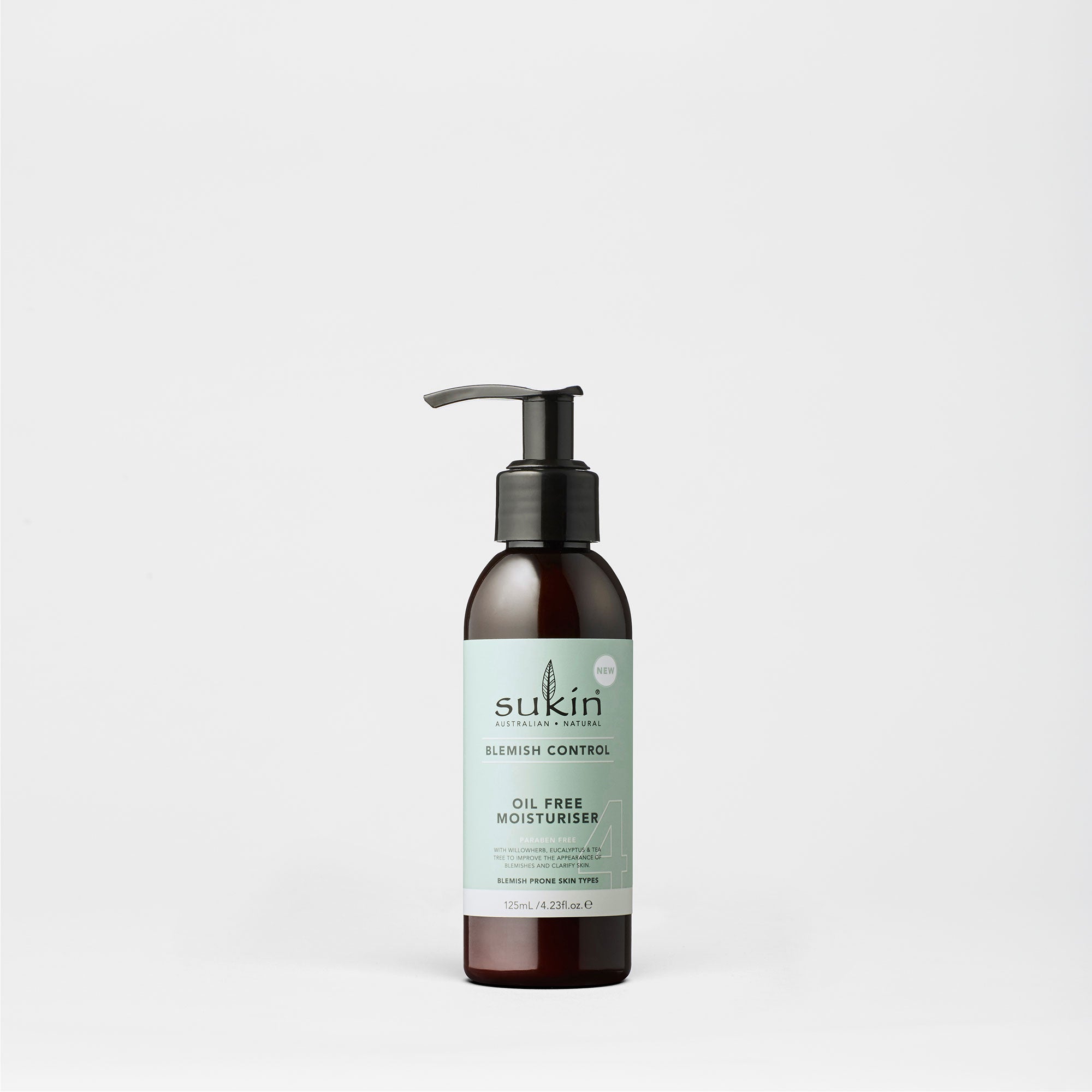Sukin Natural Oil Free Moisturiser | Blemish Control 125ml